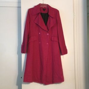 WDNY long fringed edged dress coat